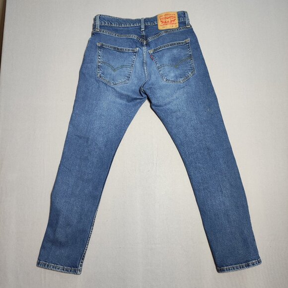Levi's 512 jeans men's size (W32/L30) W31/L29 medium washed ink blue colour - Picture 3 of 14